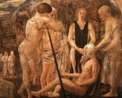 皮耶罗德拉弗朗西斯卡 - Death of Adam, detail